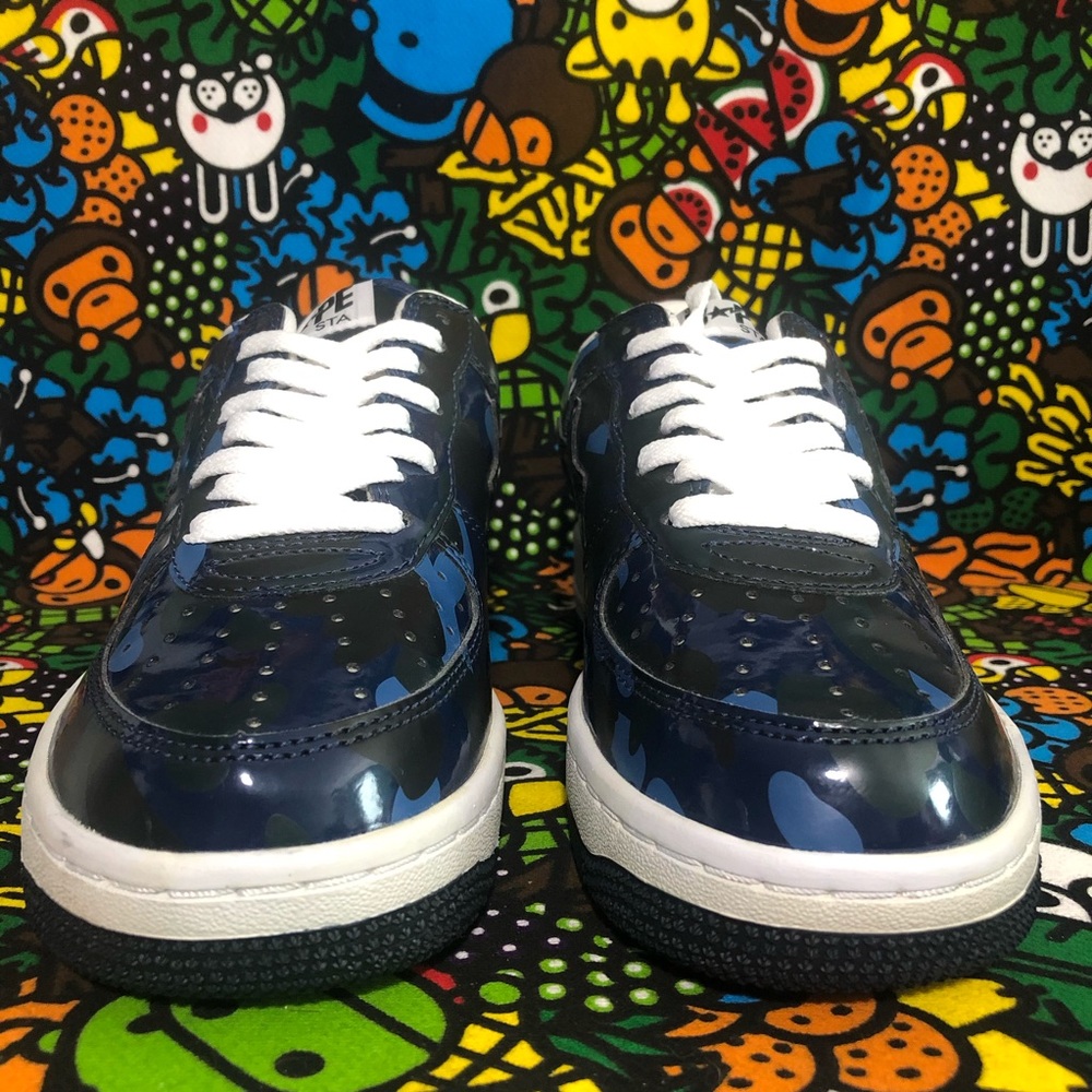 DEADSTOCK NAVY CAMO BAPESTAS - Picture 3 of 9